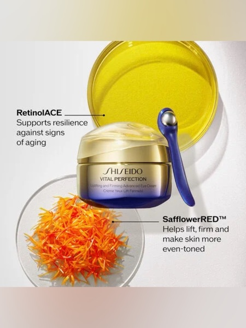 Shiseido Vital Perfection Eye Cream (95$ for 15ml)